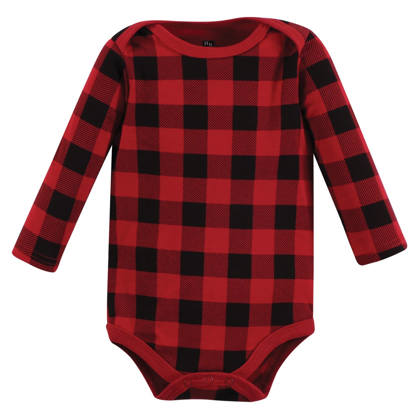 Hudson Baby Unisex Baby Cotton Long-Sleeve Bodysuits, Into The Woods Prints 3-Pack, 3-6 Months