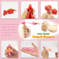 30 Pcs Slingshot Dinosaur Finger Toys, catapult toys as fun as slingshot chicken, cute shapes, more colors, Great for Flying Gam