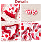 Aalizzwell 0-3 Months Newborn Baby Girls Valentines Day Romper Infant Heart Clothes Coming Home Outfit Clothing