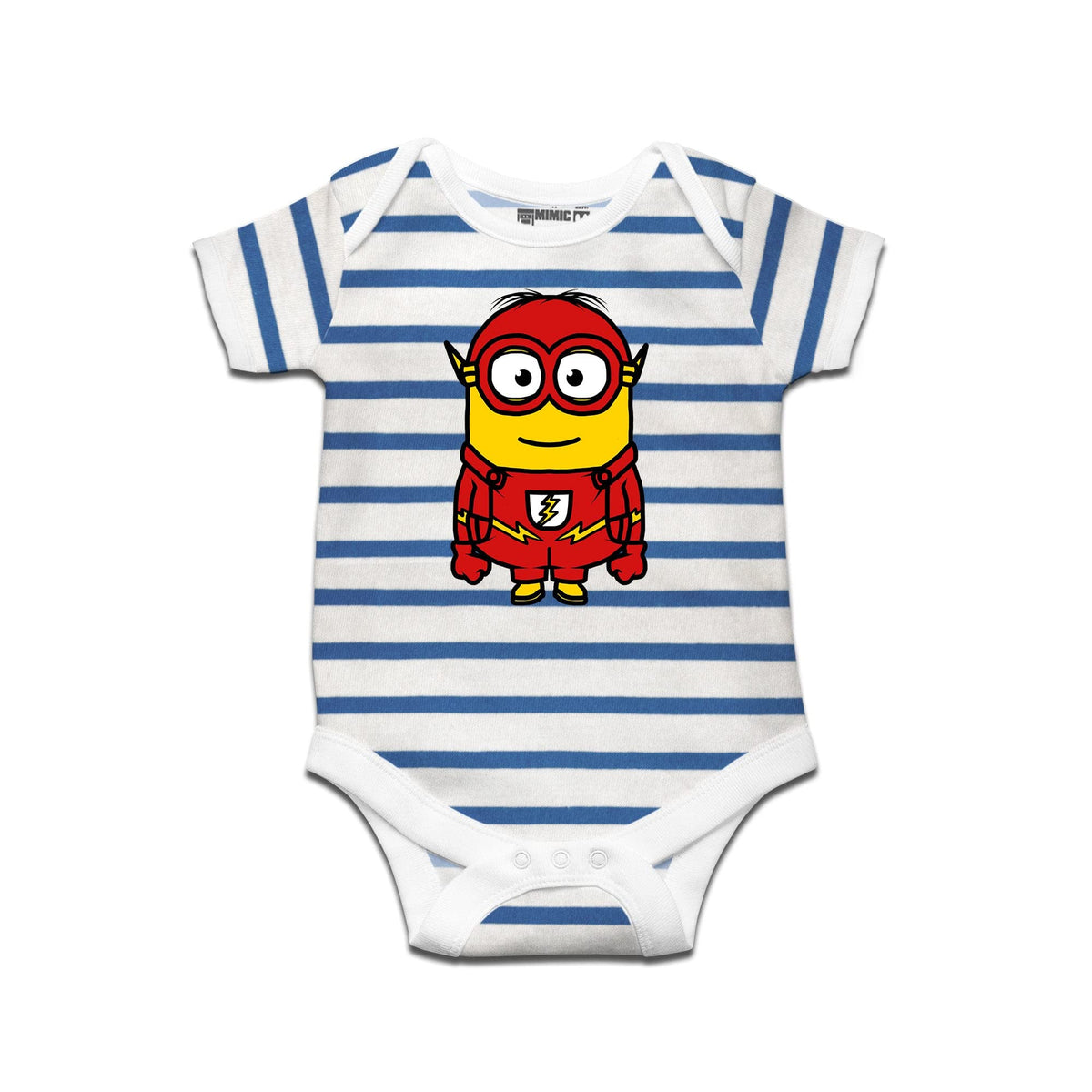 Ruse Flash Printed Kids Striped Infant Romper Short Sleeves And Bodysuit For New Born Baby Boy/Baby Girl Clothes 100% Cotton |Ju