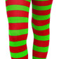 Forum Novelties Novelty Striped Christmas Tights, Child Large, One Color