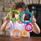 Fat Brain Toys Tinker Rings Baby Toys & Gifts for Ages 2 to 3