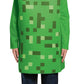 Creeper Classic Minecraft Costume, Green, Medium (7-8)