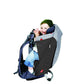 Phil&Teds Escape Child Carrier Frame Backpack, Charcoal - Height Adjustable Body-Tech Harness - Articulating Dual Core Waist Bel