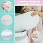 Vesta Baby Woven Cotton Rope Moses Changing Basket Set - Nursery Dresser Table Topper With Soft Foam Pad & 2 Natural Bamboo Wate