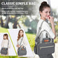 Mini Diaper Bag Baby Nappy Nursery Bag - Travel&Outdoor Organizer, Stroller Bag Multi-Function Maternity Bag For Mom Daddy, Gray