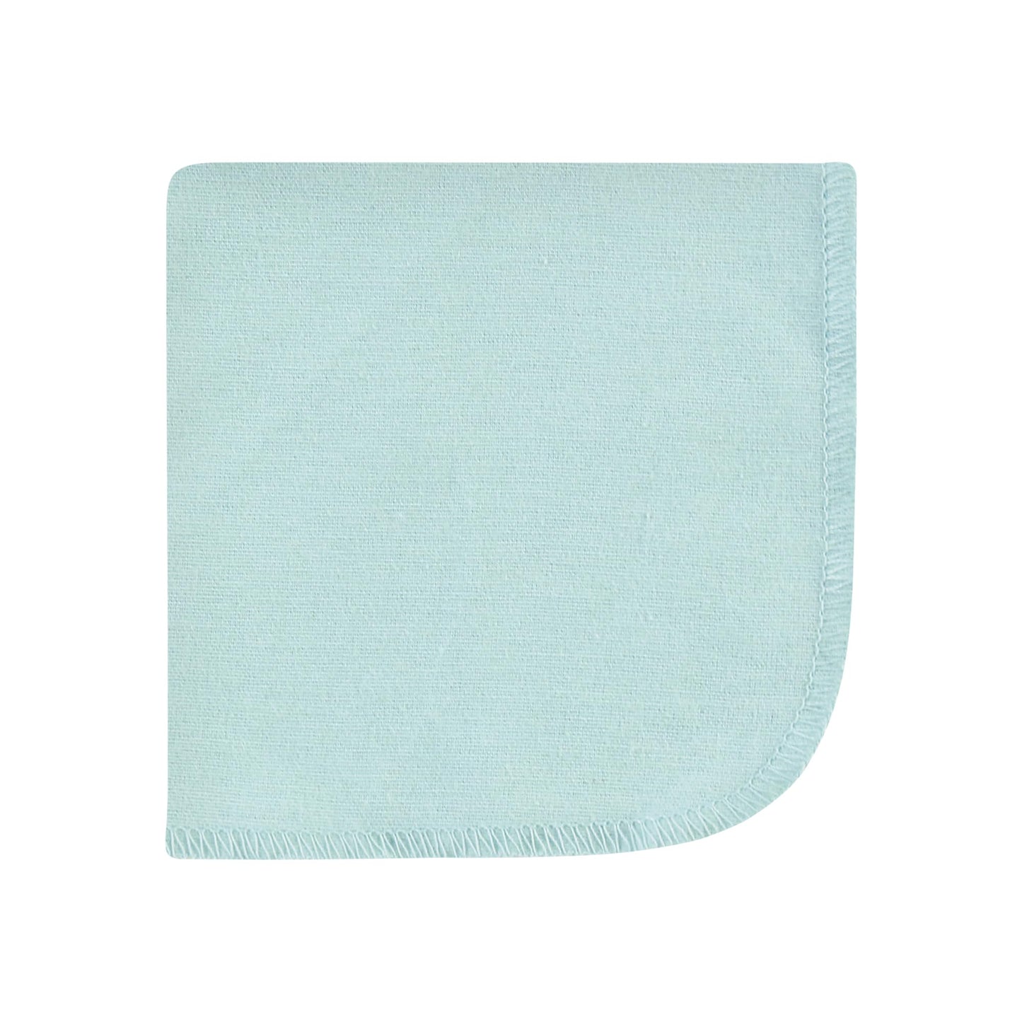 Hudson Baby Unisex Baby Flannel Cotton Washcloths, Plants 12 Pack, One Size