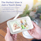 Hubble View Pro Twin 5' Video Baby Monitor With Camera And Audio, Nightvision Baby Monitor With 2 Cameras Split Screen & Pan Ti