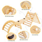 Beright 5 In1 Pikler Triangle Gym, Foldable Climbing Triangle Ladder Toys With Ramp, Indoor Climbing Toys For Kids, Play Gym, Ar