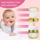 Shimido Body Powder Puff And Container, 3.15' Portable Empty Body Powder Container For Baby Women'S Loose Dusting Powder, Powde
