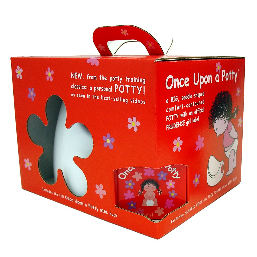 Child Matters Once Upon a Potty Potty Gift Box with Mini-Book - Girl, Yellow