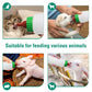 Lamb&Goat Feeding Bottle,500Ml Lamb Nipple And Bottle Set,Reusable Nursing Bottle Kit With Rubber Nipple,Small Animal Care Milk