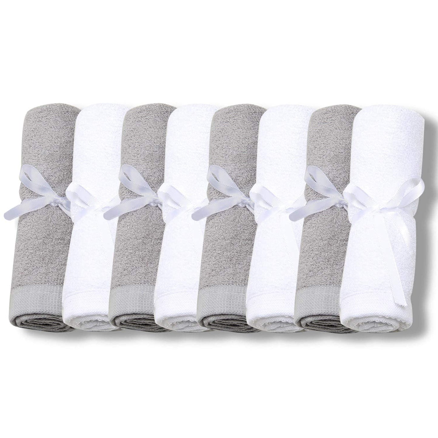 Sweet Child 8-Pack Baby Washcloths - Soft Rayon Washcloth, Baby Wash Cloths, Baby Wash Cloth For Newborn,Infants And Kids, Bath