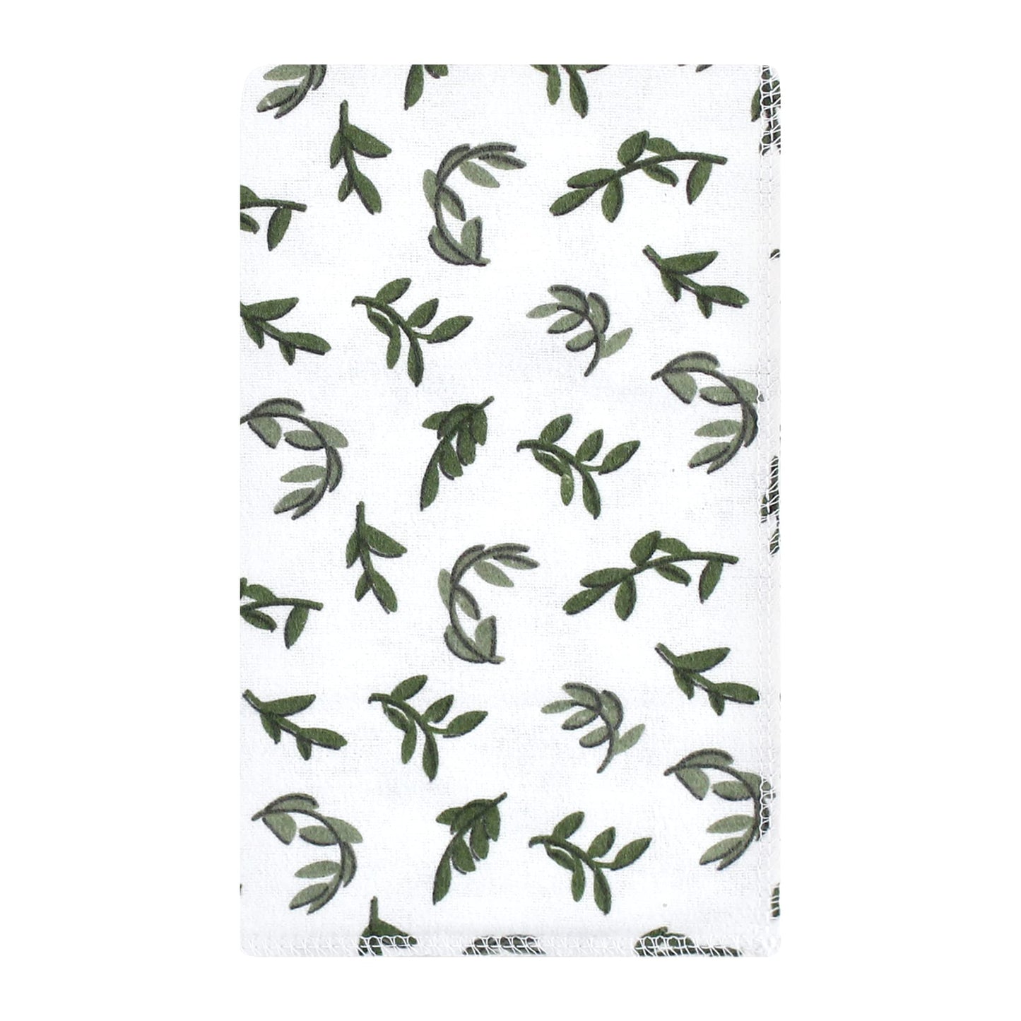 Hudson Baby Unisex Baby Cotton Flannel Burp Cloths, Woodland Faces, One Size