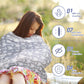 Yoofoss Nursing Cover Breastfeeding Scarf - Baby Car Seat Covers, Infant Stroller Cover, Carseat Canopy For Girls And Boys