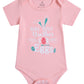 Funnycokid Baby Easter Outfit Bodysuit Boys Girls Clothes Gender Neutral Pregnancy Announcement Gift 0-3 Months Rabbit Newborn S