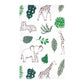 Hudson Baby Unisex Baby Flannel Burp Cloth 10Pk, Jungle, One Size