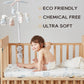 Eco Boom Diapers, Viscose From Bamboo Diapers, Natural Soft Disposable Nappies For Infant, Size 5 Suitable For 26 To 37Lb (X-Lar