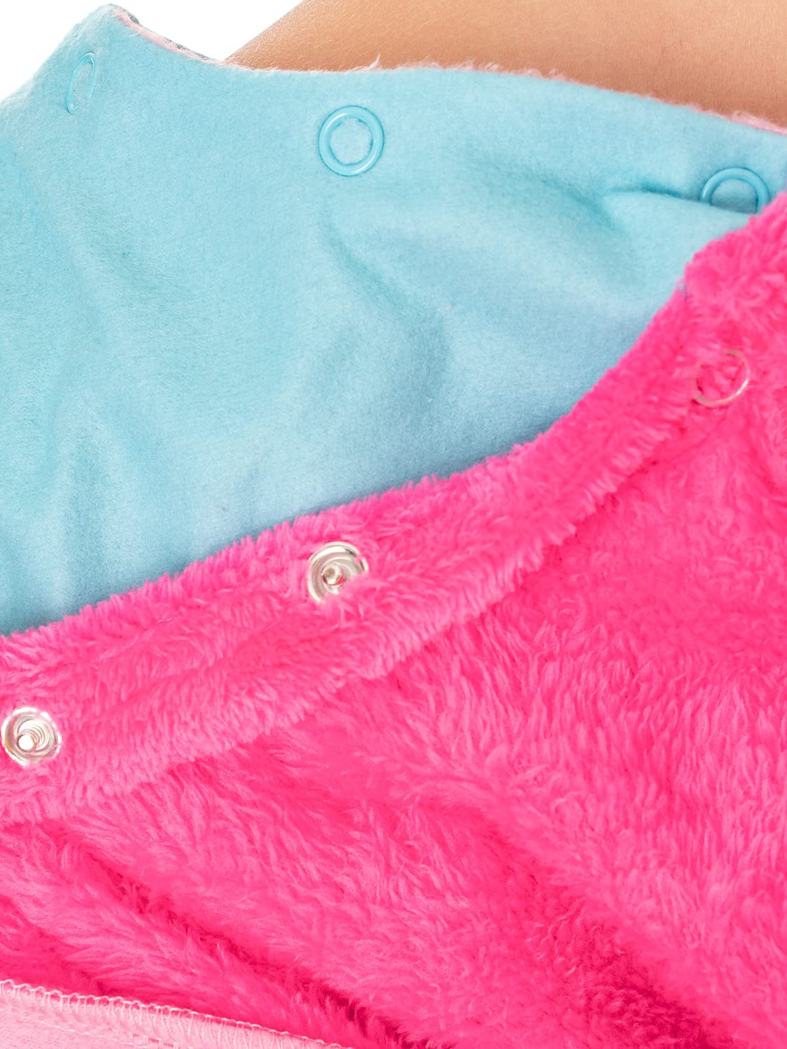 Intimo Dreamworks Trolls Movie Girls' Poppy Character Hooded Costume Nightgown Sleep Shirt (7/8) Multicolored