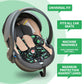 2 Pack Dinosaur Car Seat Protector For Potty Training Waterproof Piddle Pad Cover From Spillages Nappy Leaks Toilet Training Ant