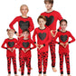 Family Feeling Baby Girls Pajamas Long Sleeve Heart Cotton Pyjamas Valentines Day Boys Toddler Kid Pjs Size 18-24 Monthes