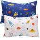 Kids Toddler Pillowcases - 2 Pack 1 Pillow Cover Pillowslip Case Fits Pillows Sizesd 13 X 18 Or 12X 16 For Kids Bedding Pillow C