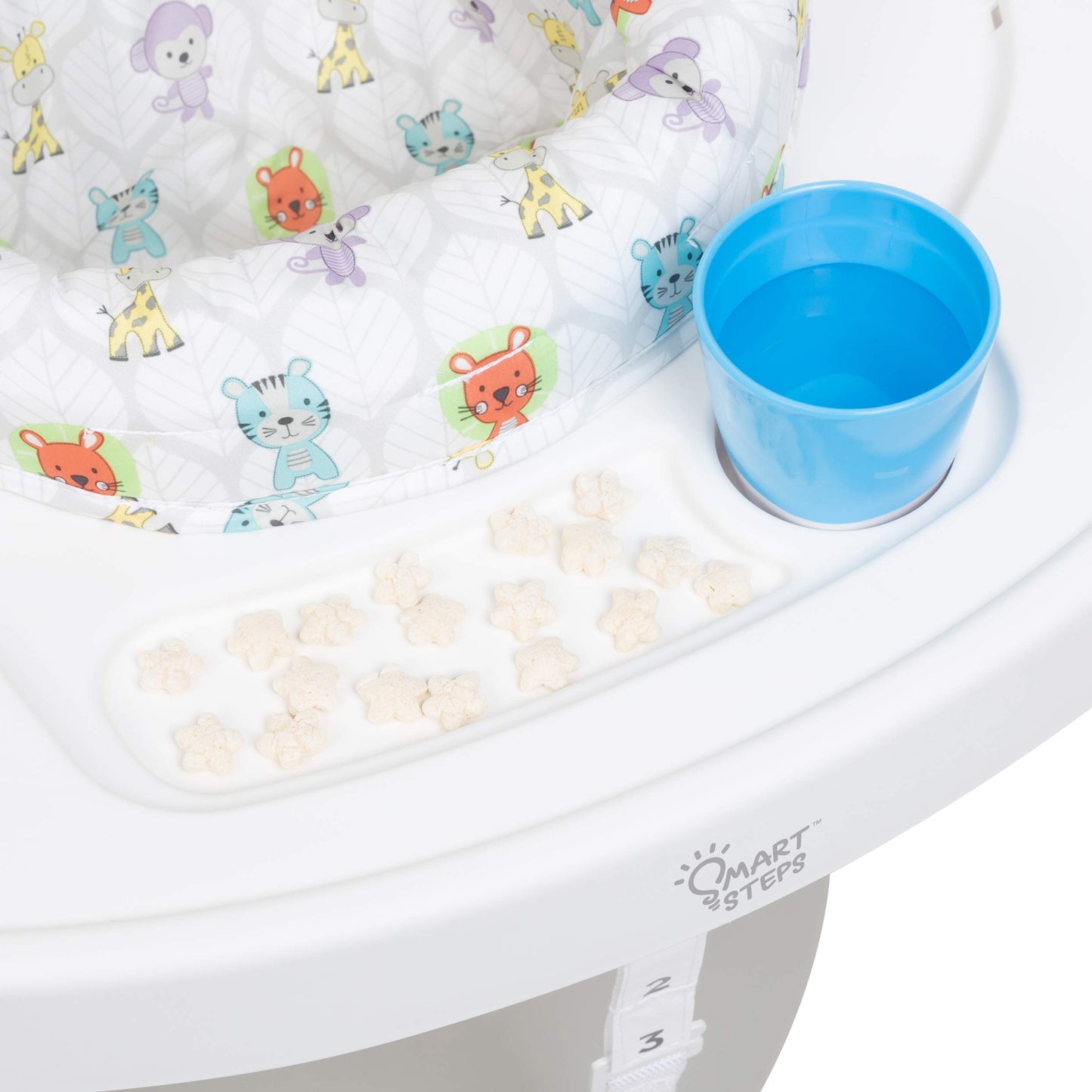 Smart Steps 3-in-1 Bounce N Play Activity Center Plus with STEM Learning Toys, Tike Hike