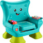 Fisher-Price Toddler Learning Toy Laugh & Learn Smart Stages Chair with Music Lights & Activities for Infants Ages 1+ Years, Tea