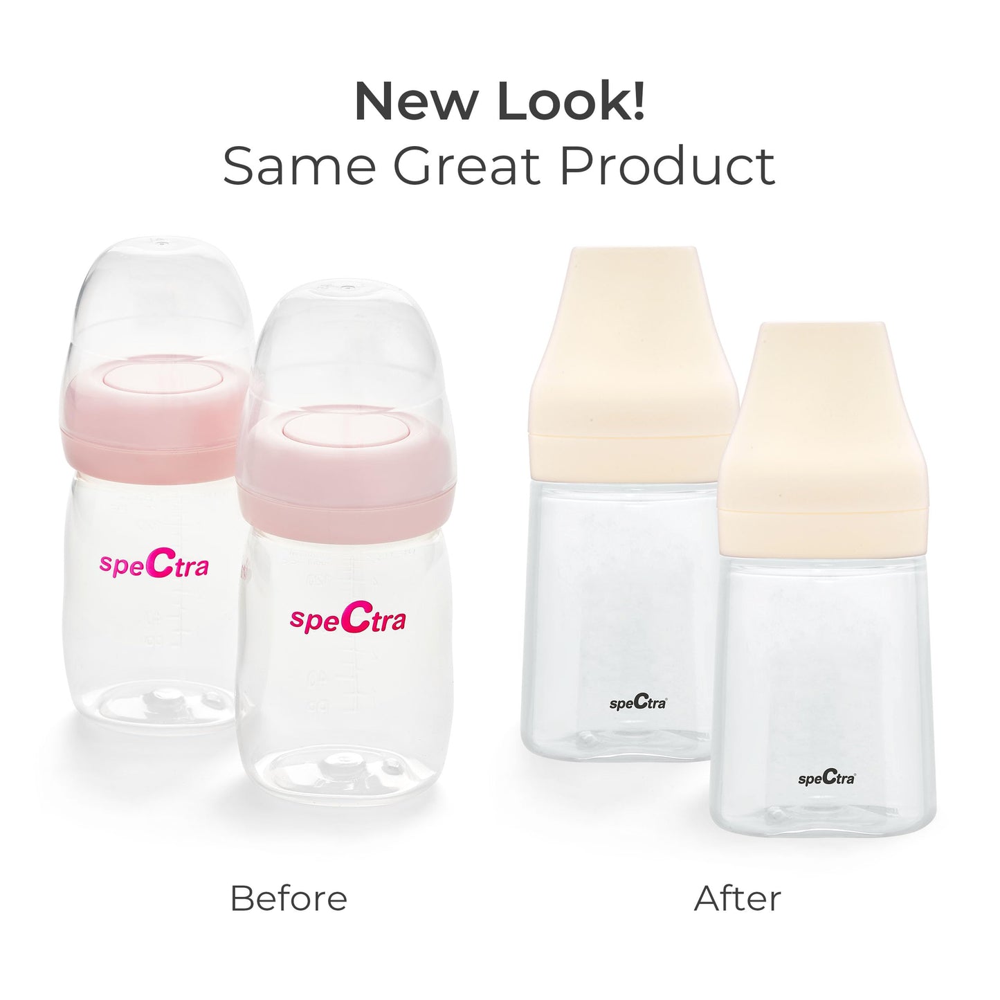 Spectra - Premium Breast Milk Pump Accessory Kit With Baby Bottles - Medium 24Mm - Breast Pump Accessories