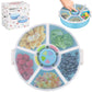 Aimsnk Kids Original Snack Spinner Bundle - Reusable Snack Container with 5 Compartment Dispenser and Lid | BPA and PVC Free | D