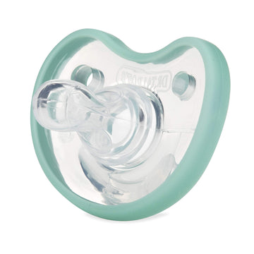 Dr. Talbot'S Soft-Flex Orthodontic Pacifiers 6-12 Months, Aqua/White, 2 Pack
