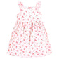 Hudson Baby Baby Girls Cotton Dresses, Cherry Sweet, 2T