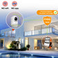 Hellobaby No Wifi Baby Monitor With Voice-Activated Night Vision,4' Ips Camera And Audio, 2-Way Talk And Ptz, 26H Battery And 1