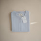 mushie Baby Wearable Blanket | 100% Organic Cotton Muslin | Sleeping Bag For Infants (Baby blue)