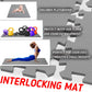 Xmtmmd Soft Non-Toxic Foam Baby Play Mat | Toddler Playmat | Eva Foam Interlocking Tiles For Gym, Nursery, Playroom | 18 Squares