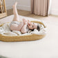 Padded Baby Play Mat - Thick Play Mat For Baby - Protective & Super Soft Non Toxic Vegan Leather Floor Mat For Baby Girls And Bo