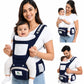 Stayleaf 6 in 1 Baby Carrier with Hipseat | Adjustable Baby Carry Bag for 0 to 3 Year| Baby Carrying Bag for New Born to Toddler