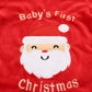 Von Kilizo Baby Christmas Outfit My First Christmas Baby Girl Boy Outfit 3-6 Months Newborn Boy Girl Christmas Outfit Footed Rom