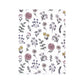 Hudson Baby Unisex Baby Flannel Burp Cloth 12Pk, Dandelion Wish, One Size