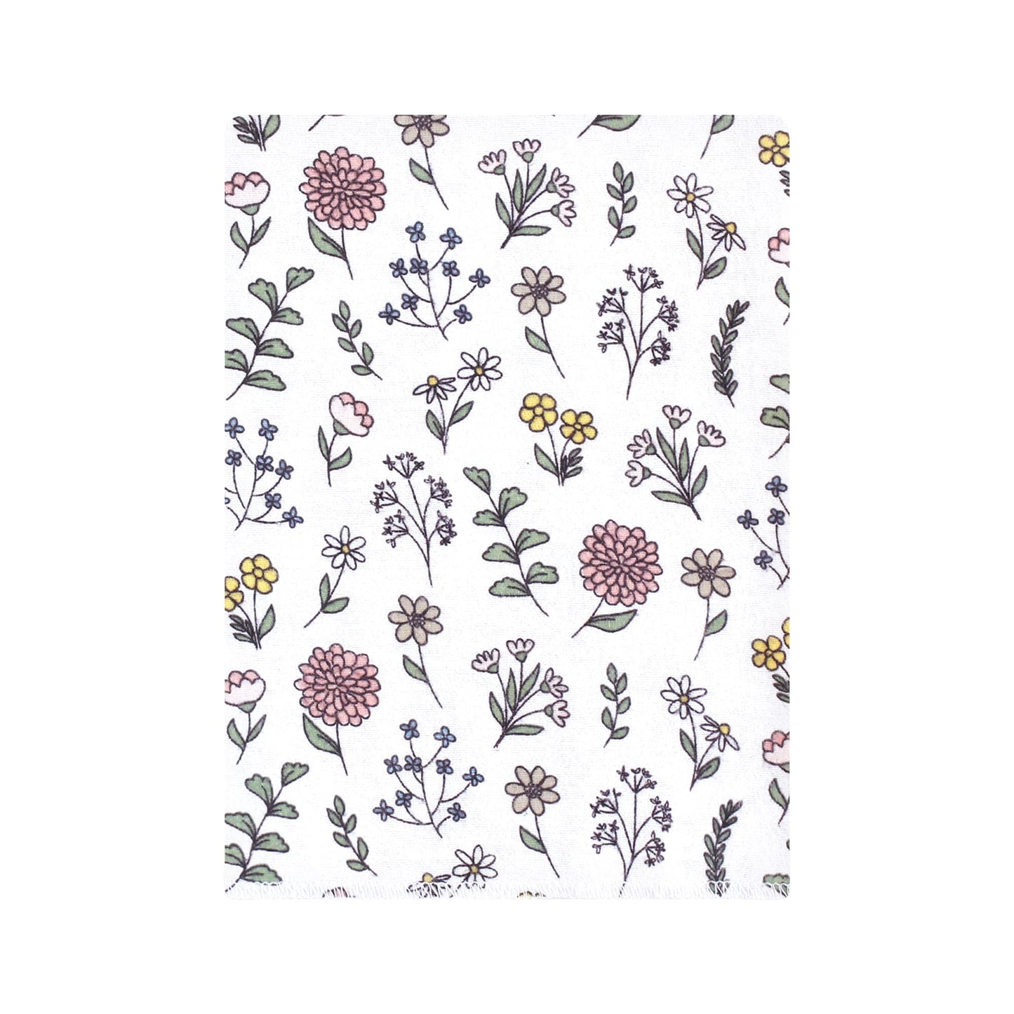 Hudson Baby Unisex Baby Flannel Burp Cloth 12Pk, Dandelion Wish, One Size