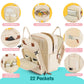 Diaper Bag Backpack,Bagparkk Multi Function Baby Bag With Portable Changing Pad, Pacifier Holder,Waterproof Diaper Bags With Usb