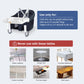 MTWML Hook On High Chair with Tray,Portable Baby High Chair That Attaches to Table,Clip On Fast Table Seat for Babies and Toddle