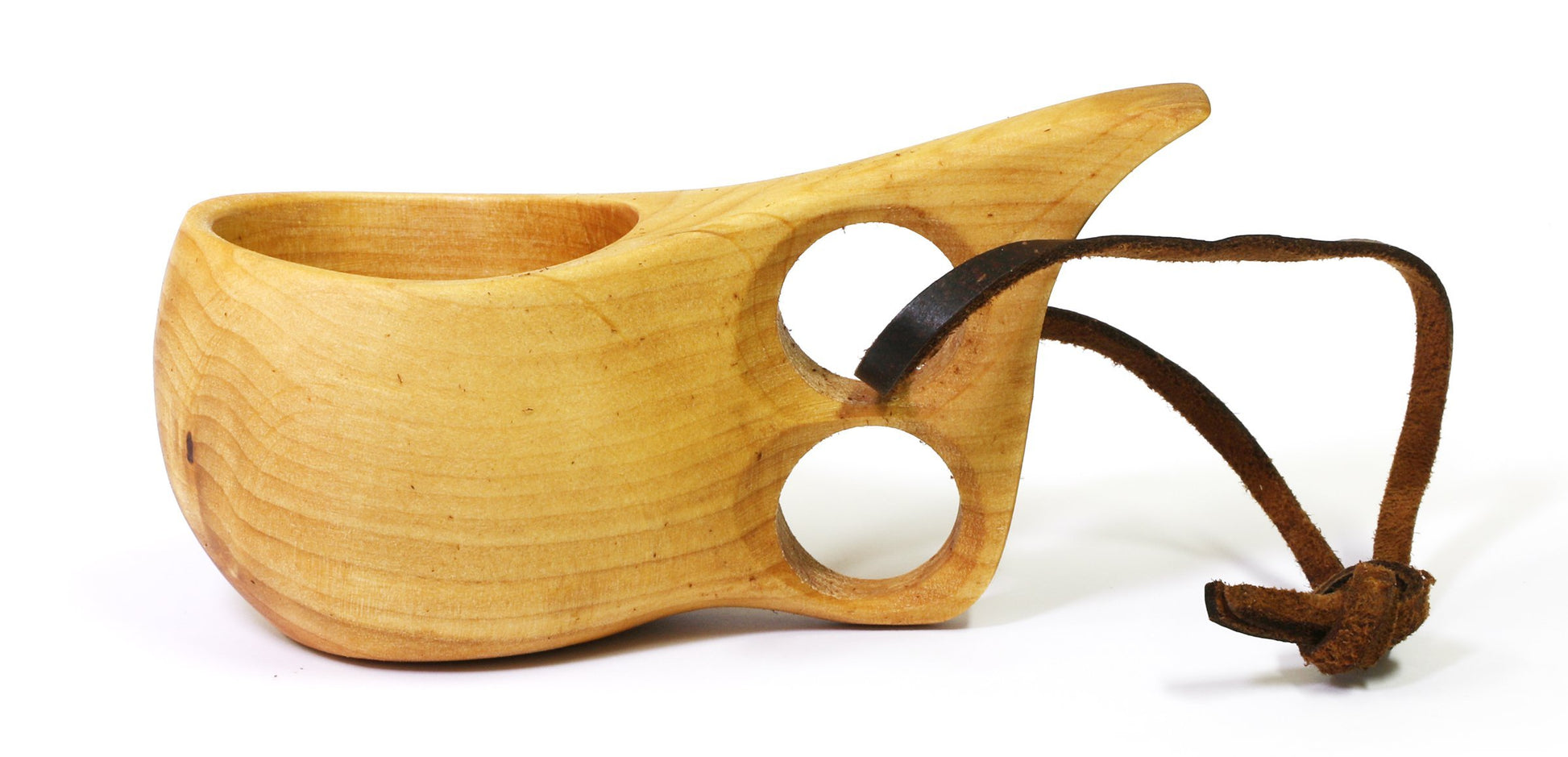 Nordic Art Store Kuksa Wooden Drinking Cup 19 for Camping and Hiking Hiking Camping Kitchen Outdoor