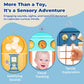 SOCBTNSO Busy Board for 1 Year Old, Travel Toys for Toddlers 1-3, Montessori Toys for Airplane Car Road Trip Activities| Baby Tr