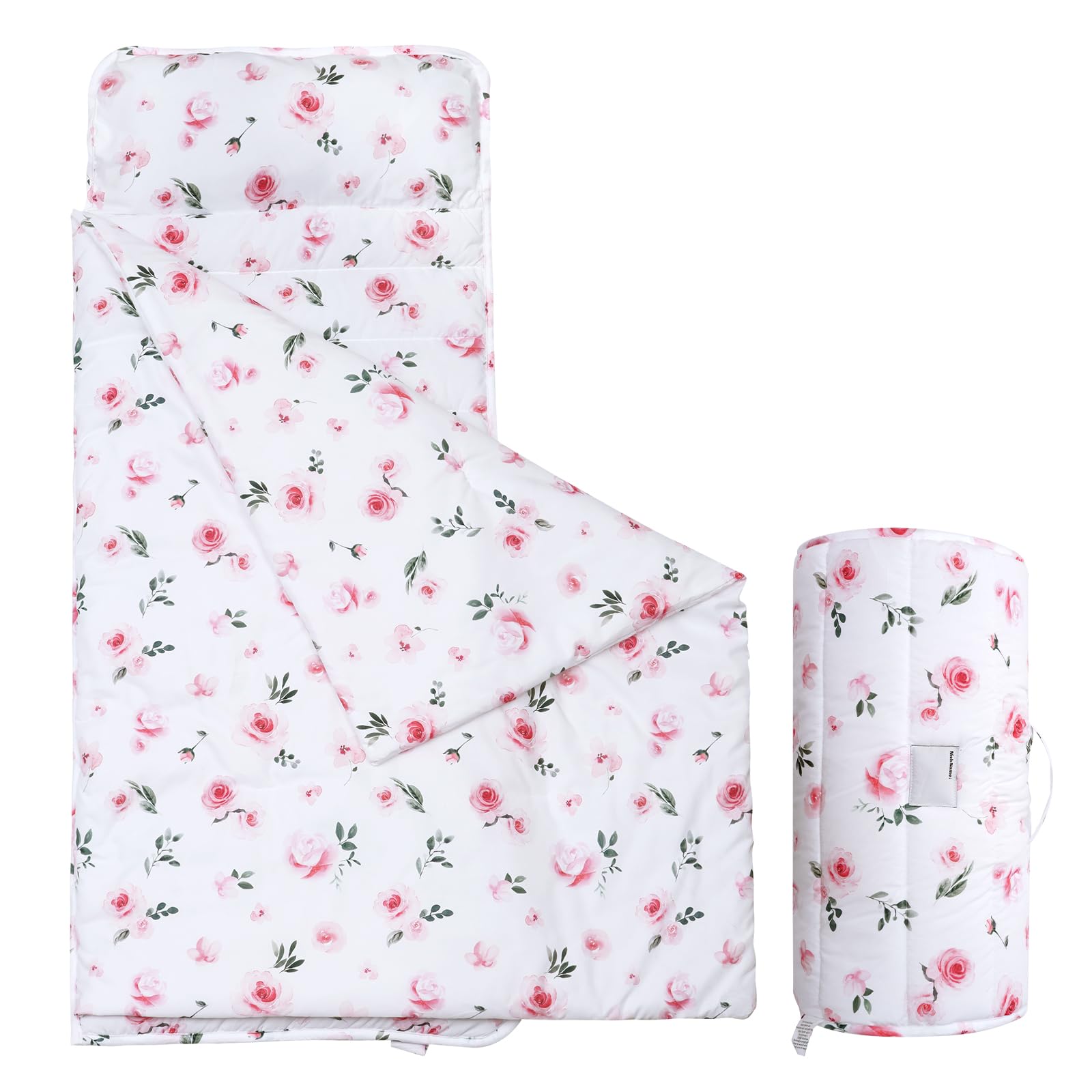 David'S Kids Toddler Nap Mat Set With Removable Pillow, Ultra Soft Slumber Bags For Girls,Perfect For Preschool, Daycare, Kids S