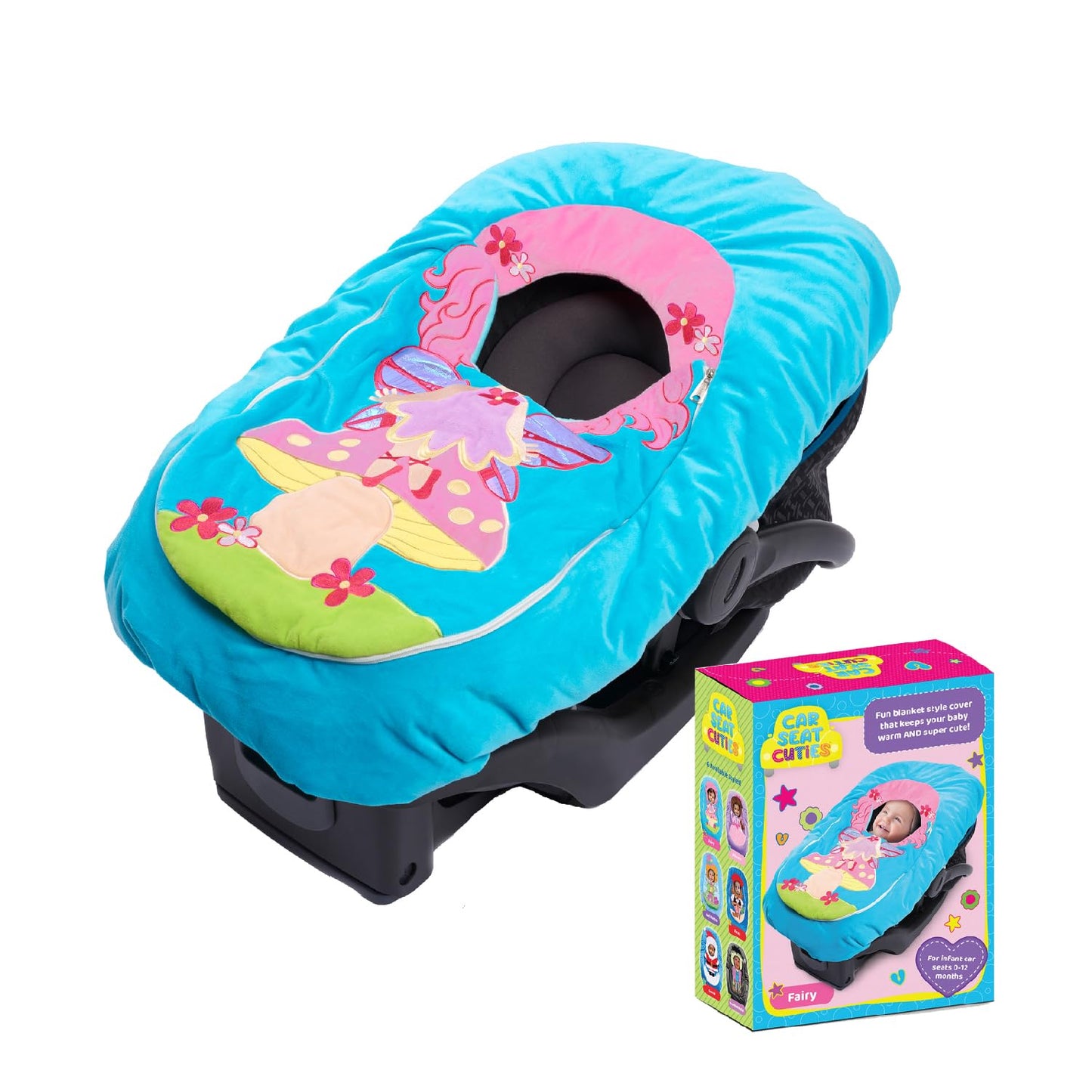 Car Seat Cuties Fairy: Infant Car Seat Cover