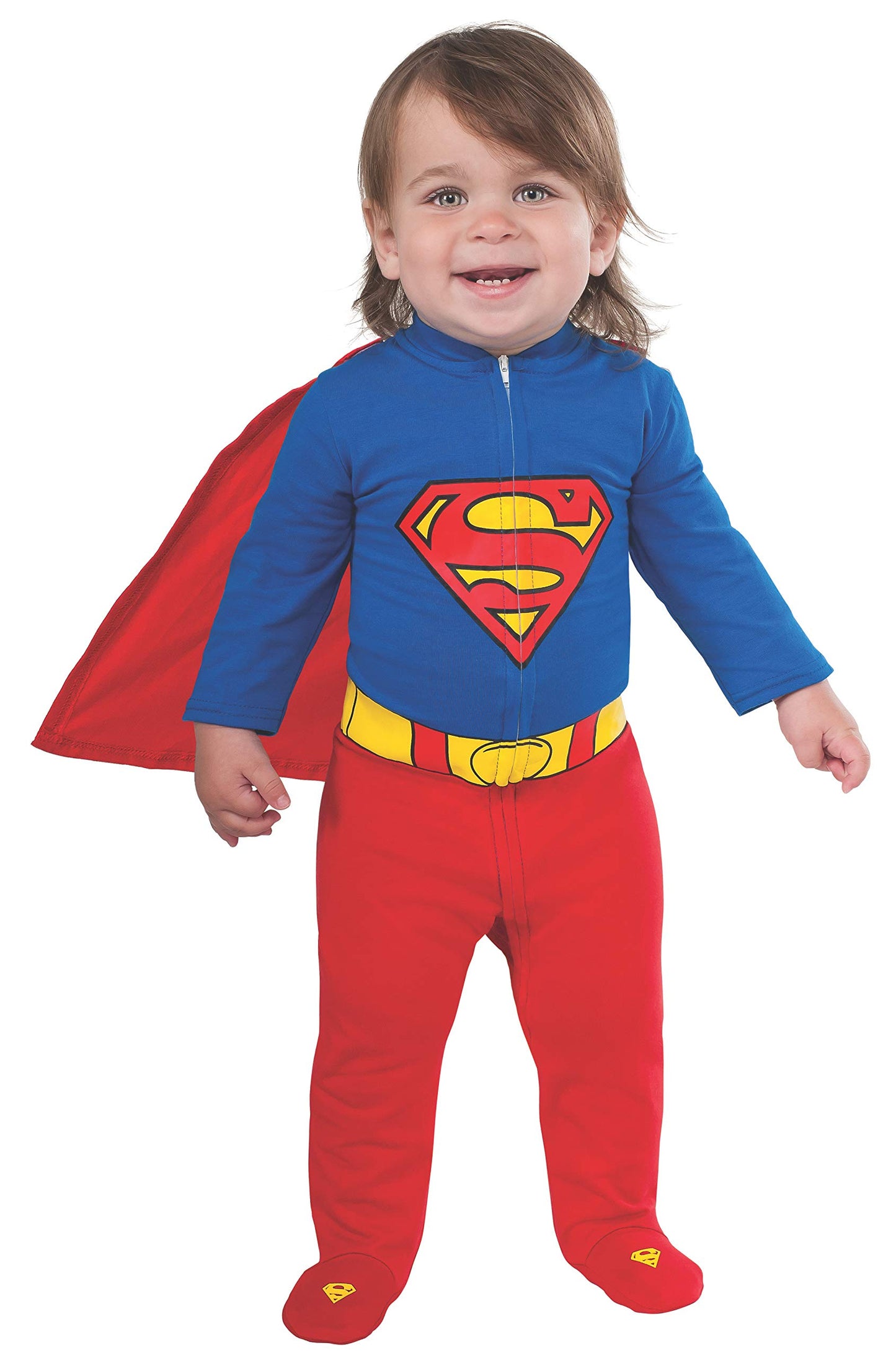 DC Comics Superheroes: Superman Costume for Babies by Rubies, Boys 6-12 Months