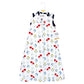 Hudson Baby Unisex Baby Interlock Cotton Sleeveless Sleeping Bag, Wildflower, 18-24 Months