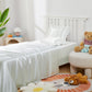 Entisn Ruffle Satin Toddler Pillowcase Set Of 2, 13 X 18 Inch Toddler Silky Pillow Covers With Envelope Closure, Anti Wrinkle So