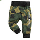 Fommy Baby Boy Clothes 9-12 Months Boy Outfit Little Brother Print Hoodies+Camouflage Pants 2Pcs Set